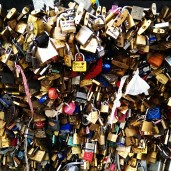 "Love Locks" (Pont des Arts Bridge, Paris, France, 2013)